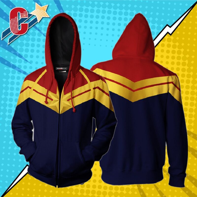 Chaqueta Capitana Marvel Comics