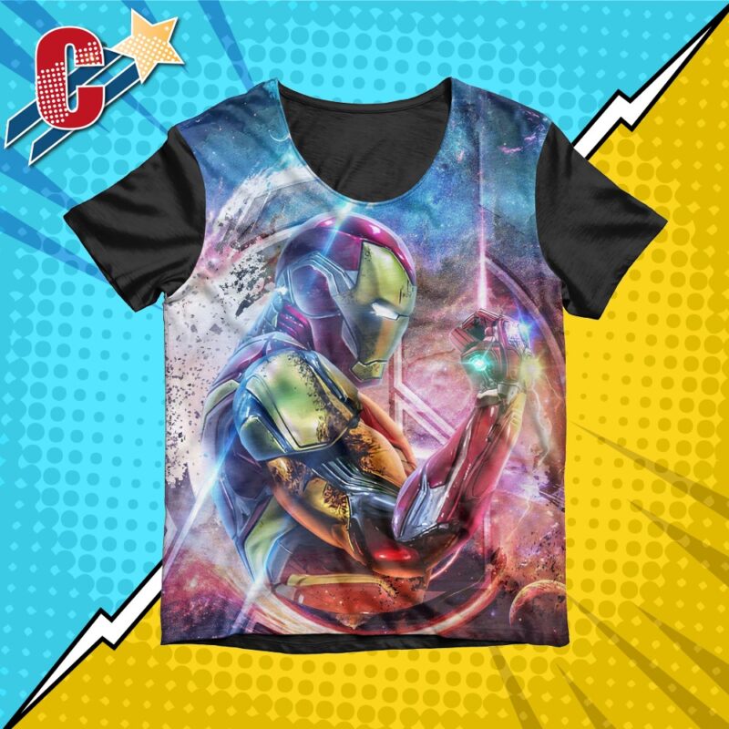 Camiseta Iron man Guantelete