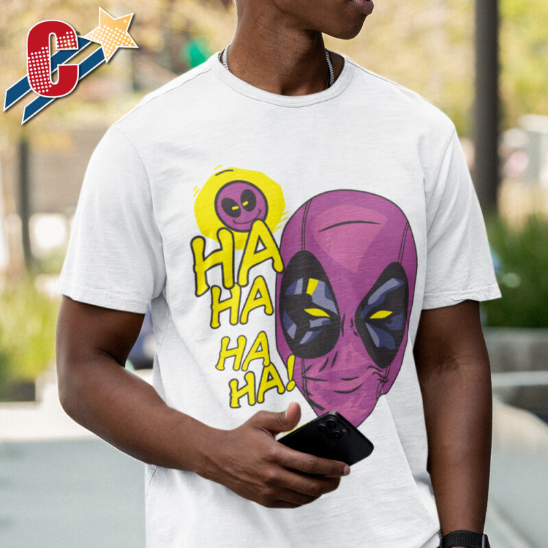 Camiseta Deadpool Ha Ha